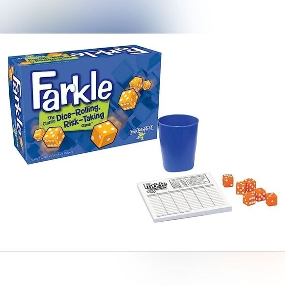 🔹️NIB Farkle 2019 Edition Dice Game Box Set - Picture 3 of 5